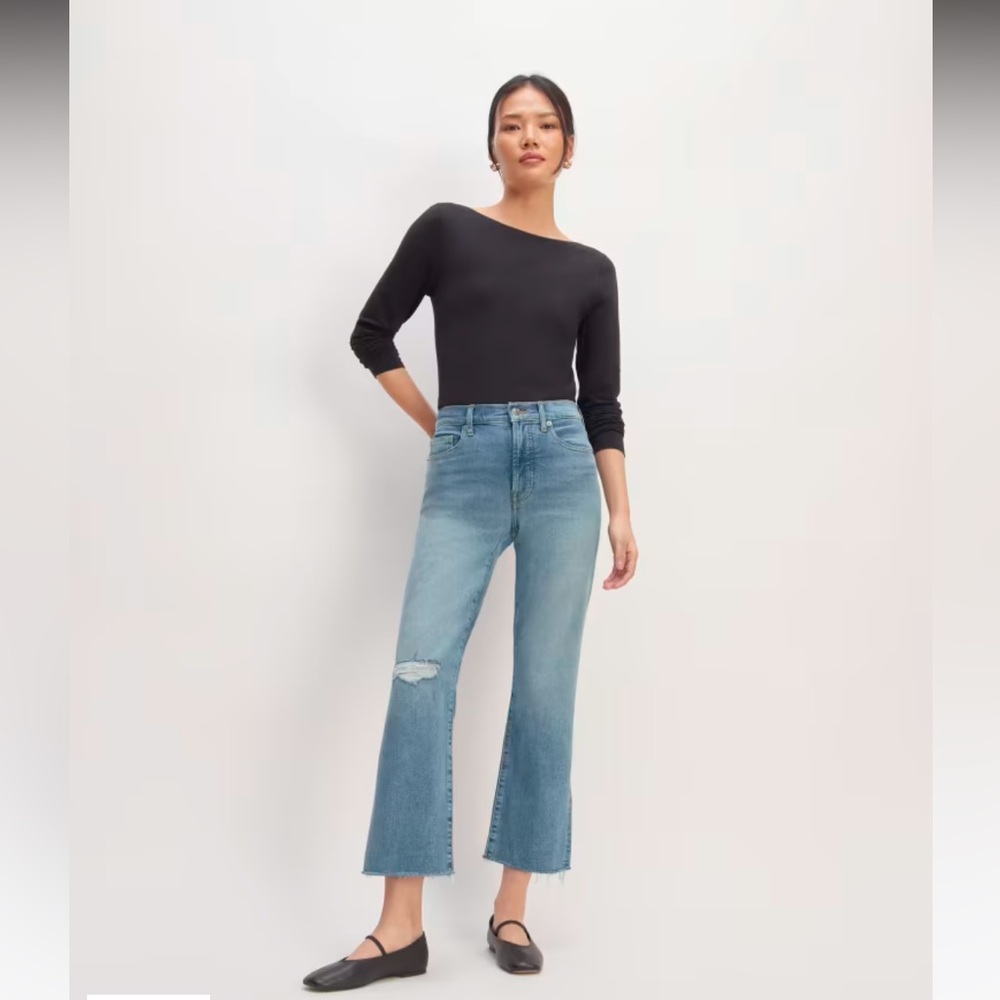 Everlane denim kick flare